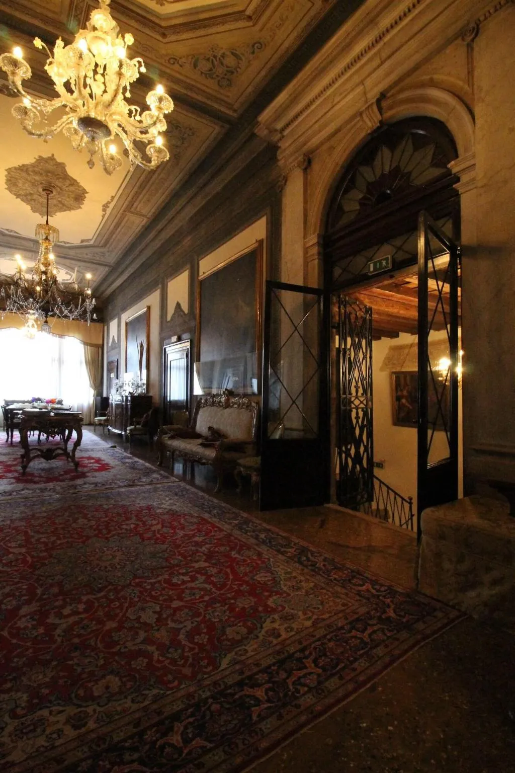 Lobby, Palazzo Abadessa, Venice
