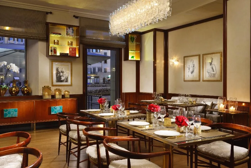 Restaurant, Grand Hotel Minerva, Florence
