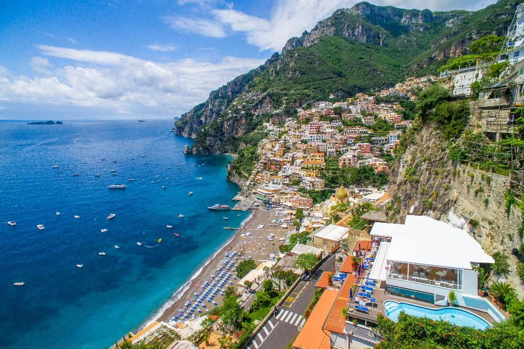 General view, Eden Roc Positano, Naples