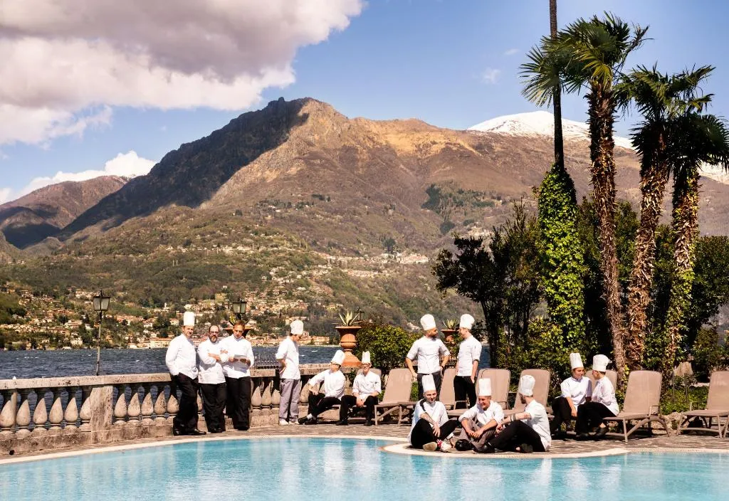 Restaurant, Grand Hotel Villa Serbelloni, Milan