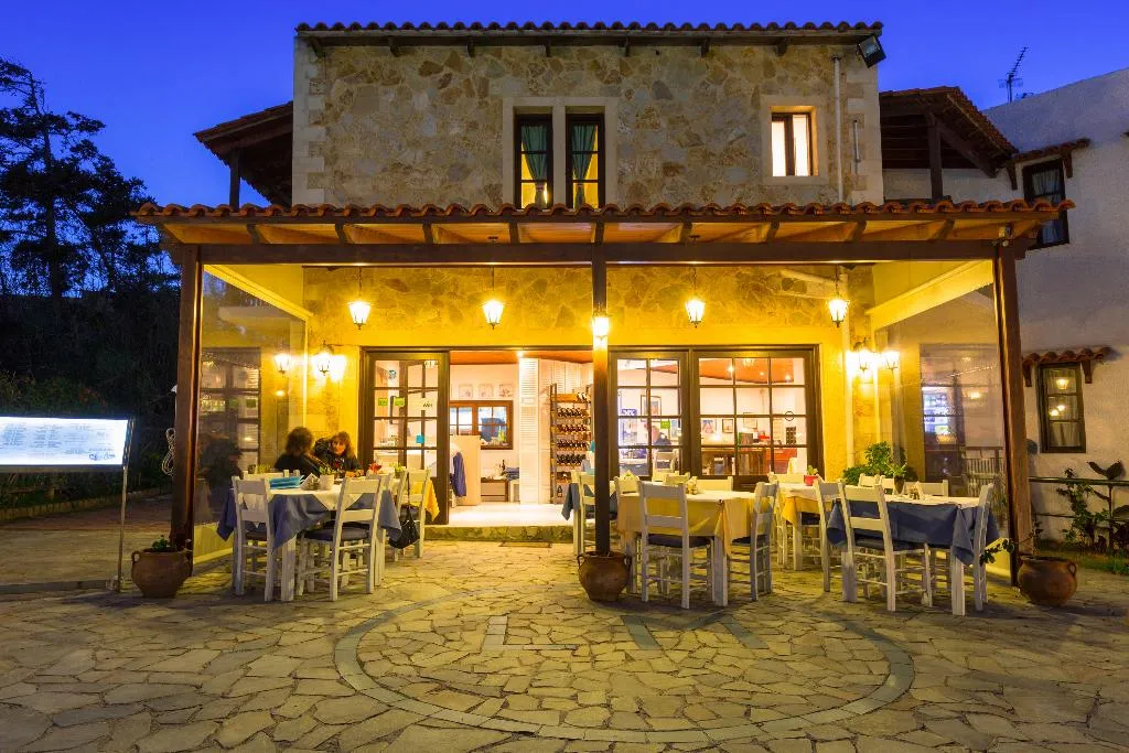 Restaurant, Ledra Maleme, Crete