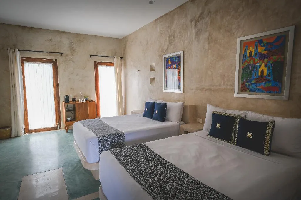 DOUBLE TWO BEDS Room, Wakax Hacienda - Cenote & Boutique Hotel, Cancun Area