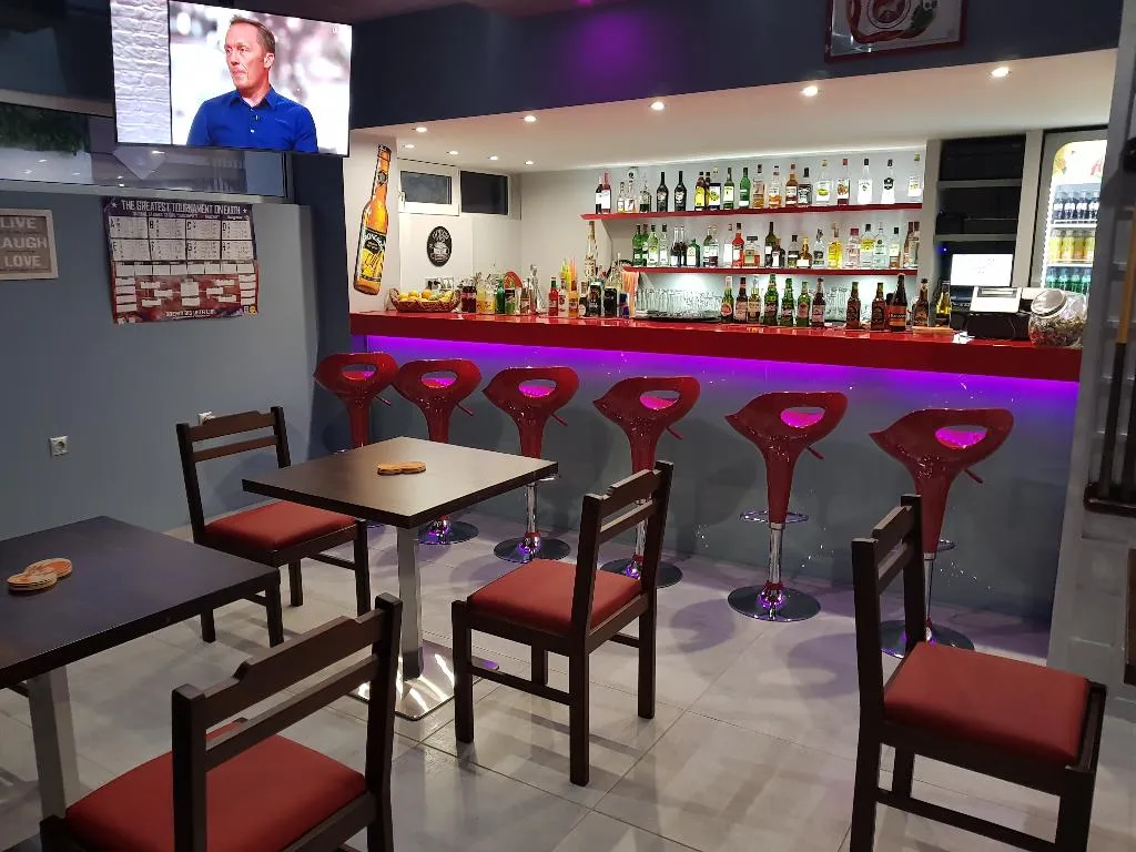 Bar, Amazones Villas Apartments, Crete