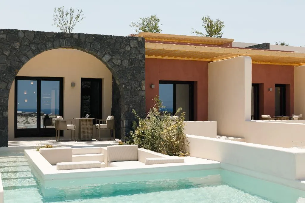 VILLA SEA VIEW WITH PRIVATE POOL Room, Elysian Retreat, Santorini
