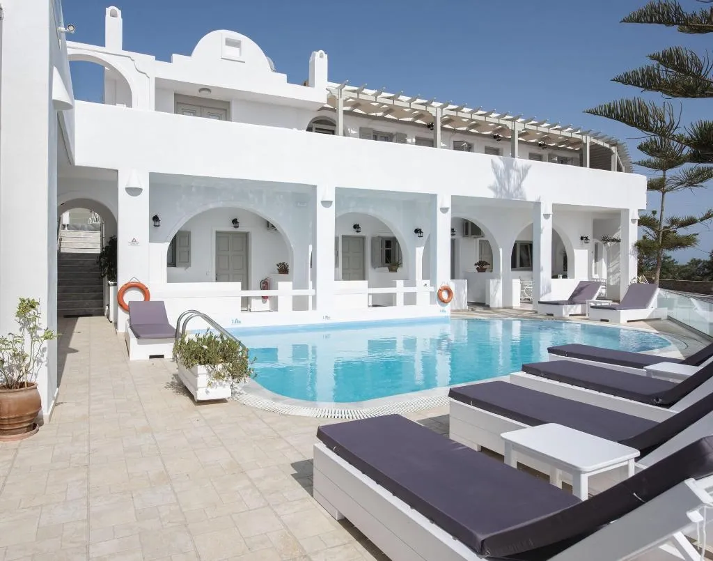 General view, Villa Galinia, Santorini