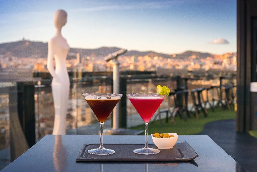 Terrace, Barcelo Raval, Barcelona