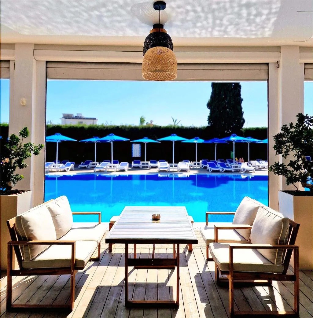 Terrace, Sveltos Hotel, Cyprus