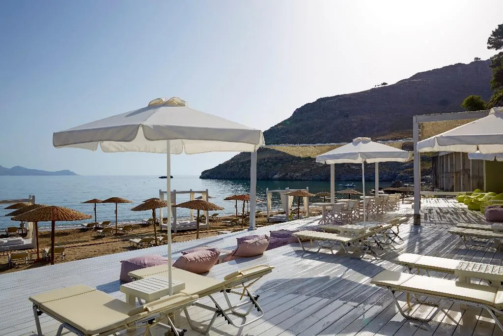 Beach, Lindos Blu, Rhodes
