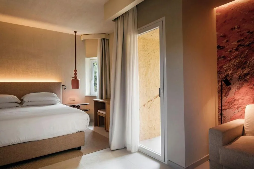 JUNIOR SUITE KING BED ONE BEDROOM  Room, Mangia’s Brucoli Sicily Autograph Collection, Catania