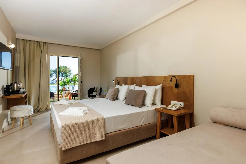 Double or Twin SUPERIOR POOL VIEW Room, Malia Bay Beach Hotel & Bungalows, Crete