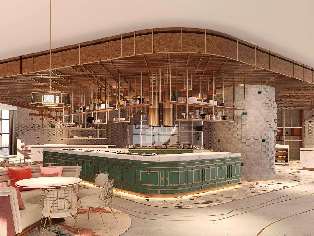 Restaurant, SO/ Uptown Dubai, Dubai