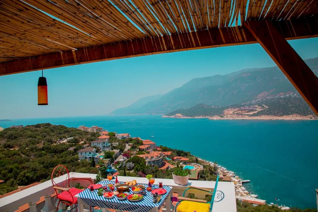 Terrace, Düsler Evim Kas, Dalaman