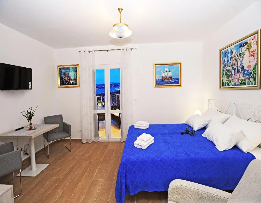 STUDIO SEA VIEW WITH BALCONY Room, Nika Family Apartments, Dubrovnik
