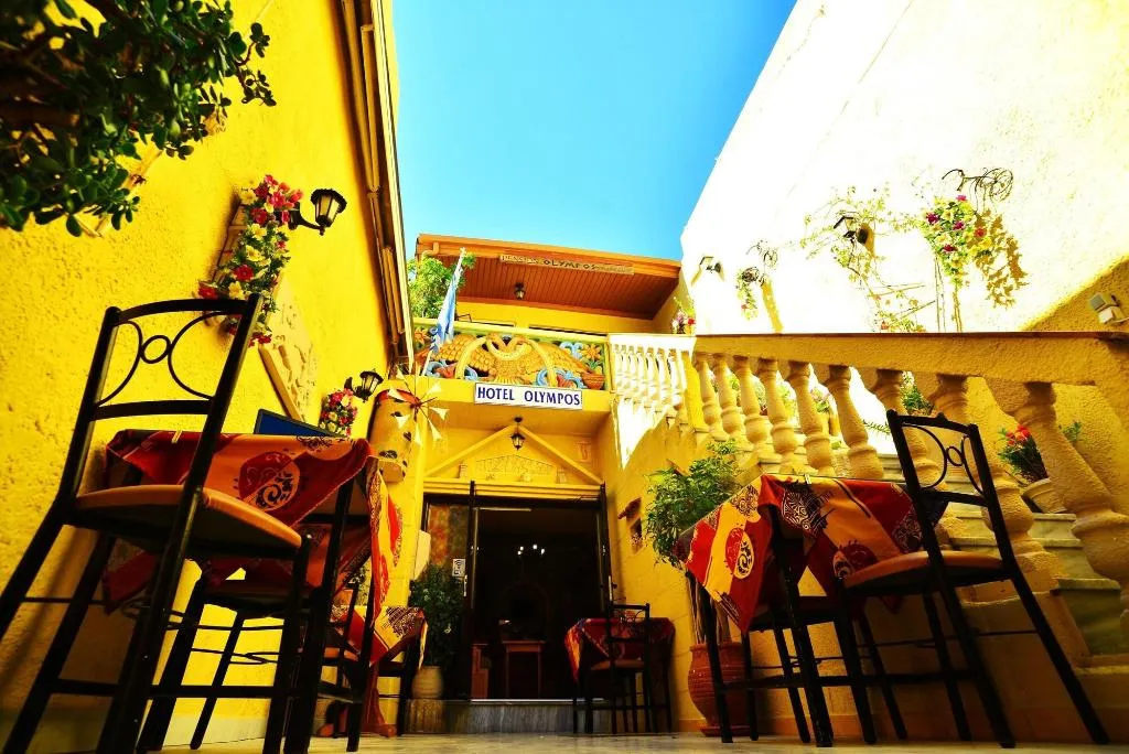 General view, Olympos Pension, Rhodes