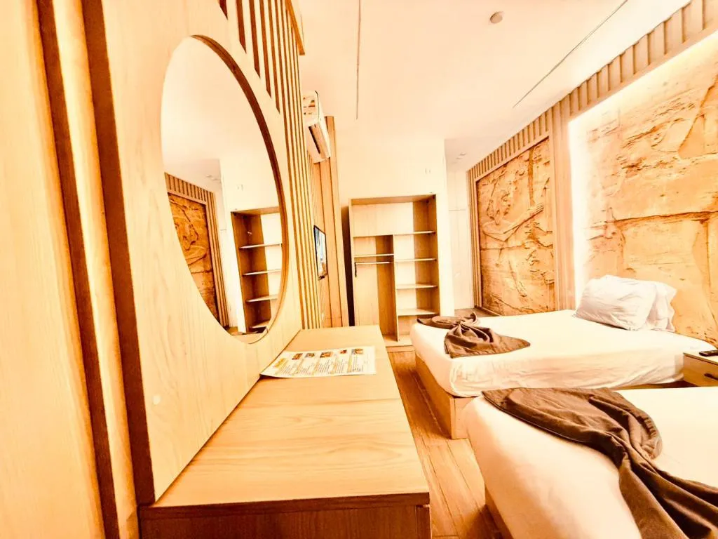 TWIN DELUXE WITH BALCONY Room, Giza Pyramids View Inn, Cairo