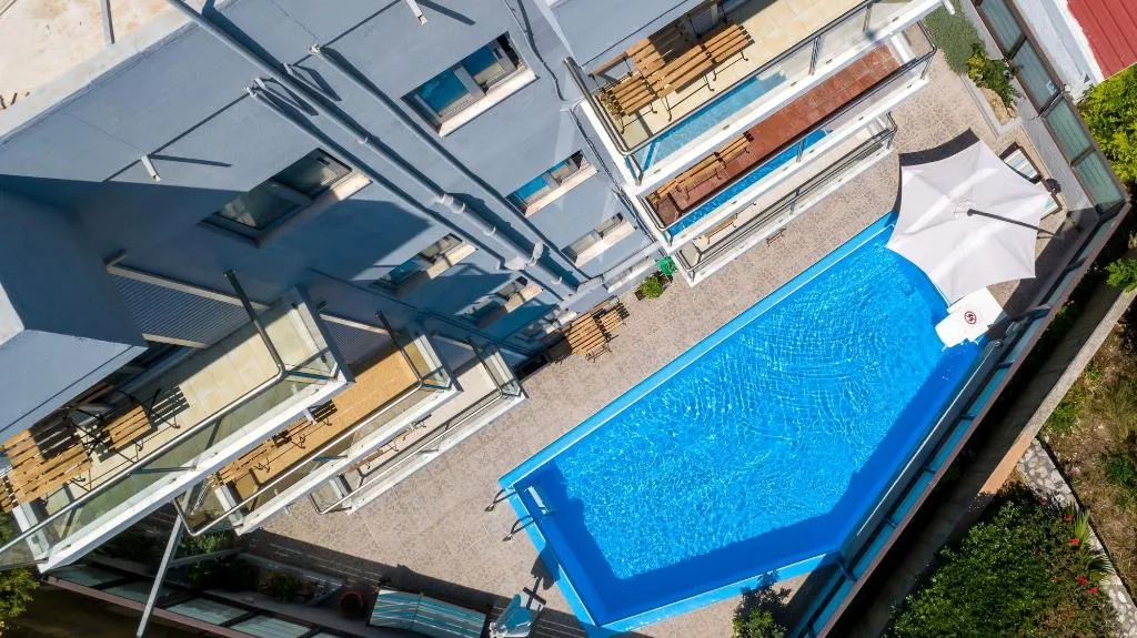 General view, 7 Palms Hotel Apartments, Rhodes
