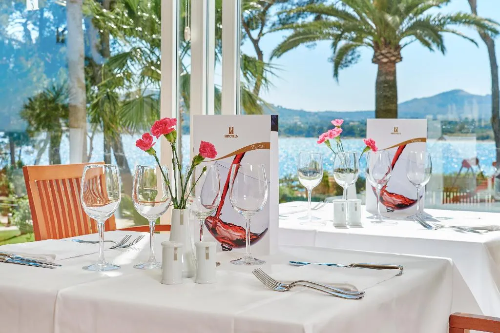 Restaurant, Hipotels Eurotel Punta Rotja, Majorca
