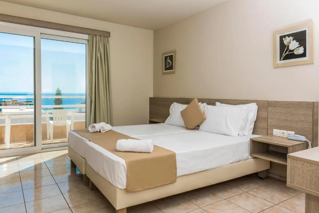 Double or Twin SEA VIEW Room, Porto Greco Village Beach hotel, Crete