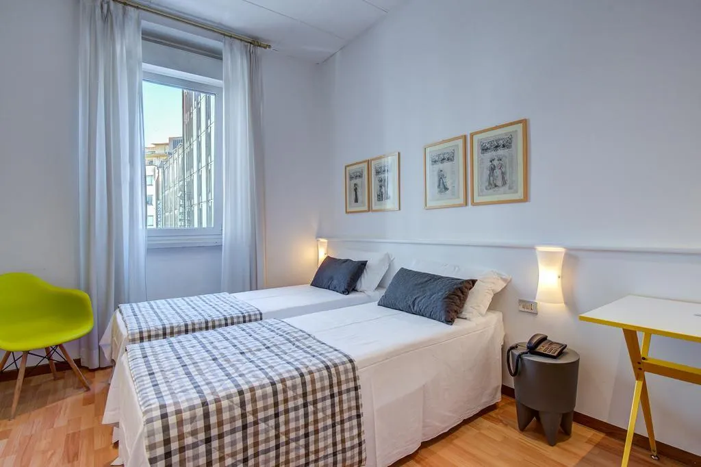 TWIN STANDARD Room, Hotel Bernina Milano, Milan