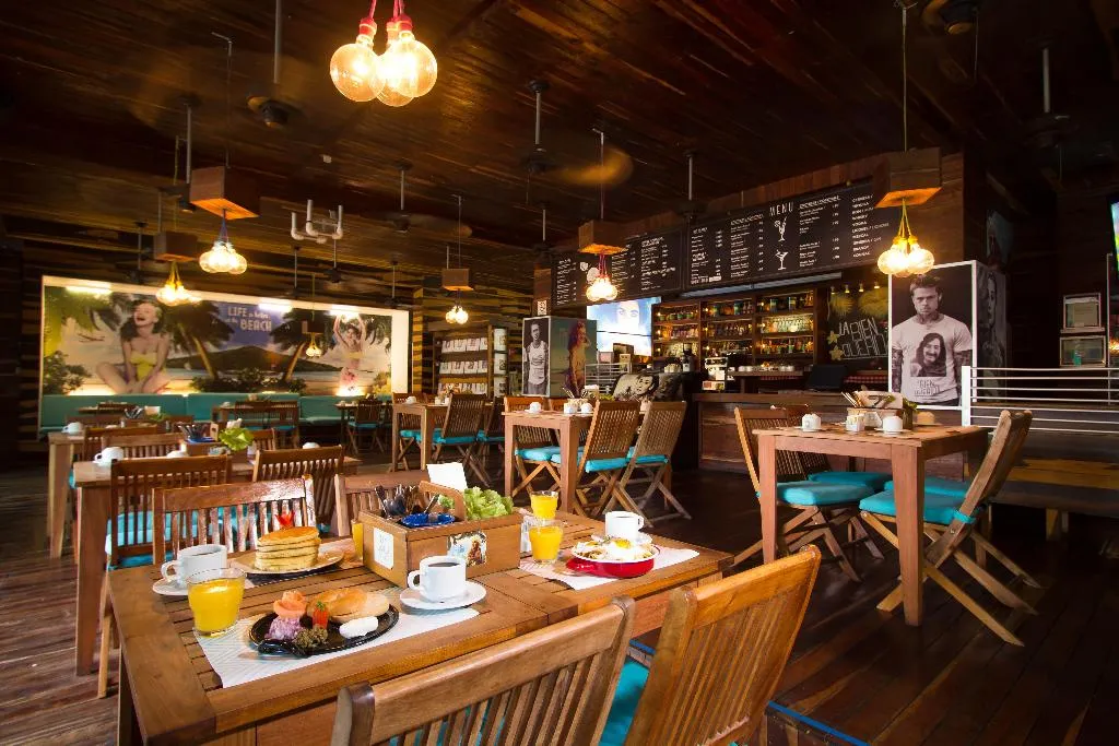 Restaurant, Hotel Kavia 5th Avenida, Playa Del Carmen