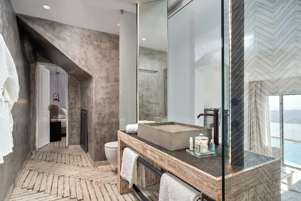SUITE SEA VIEW WITH PRIVATE POOL Room, Agali Houses, Santorini
