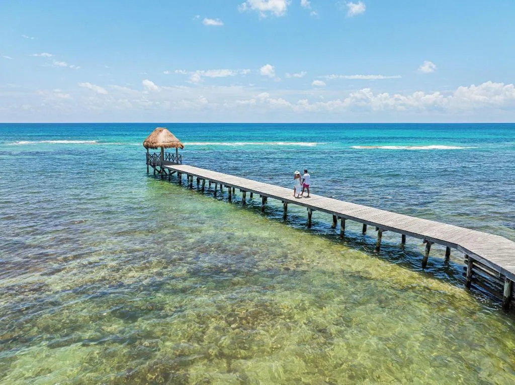 Beach, Jungala Hotel at VidantaWorld Riviera Maya, Cancun Area