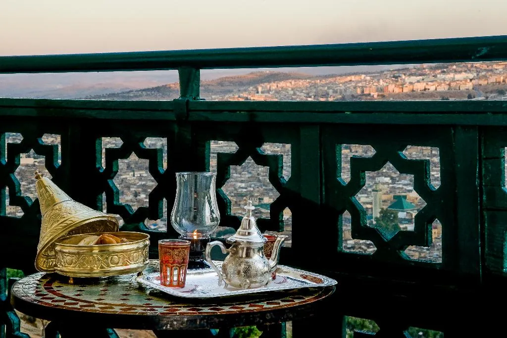 Terrace, Les Merinides, Fez