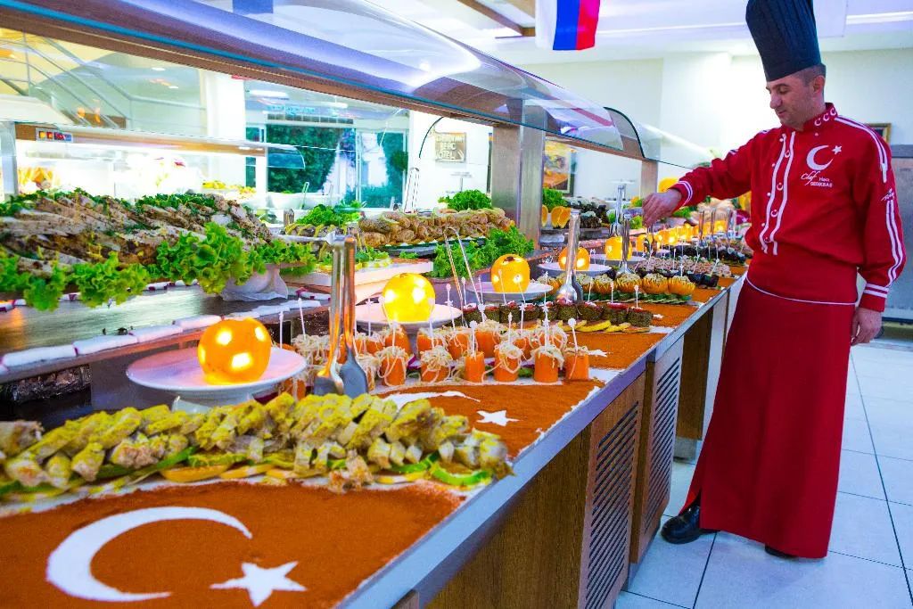 Restaurant, Gardenia Beach Hotel, Antalya
