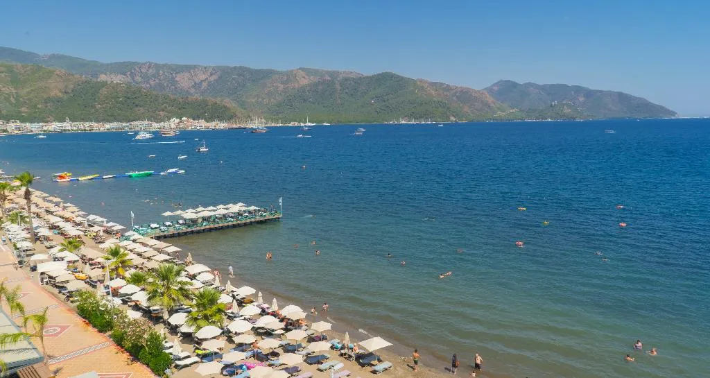 Beach, Marmaris Beach Hotel, Dalaman