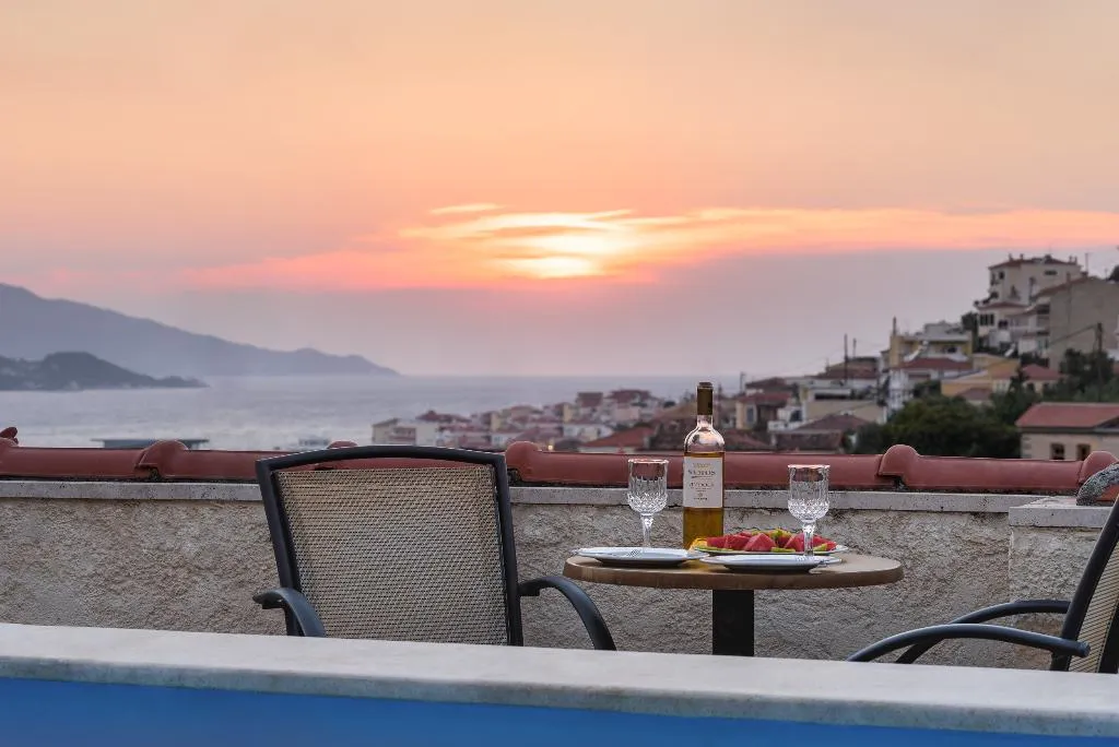 General view, Virginia Hotel, Samos