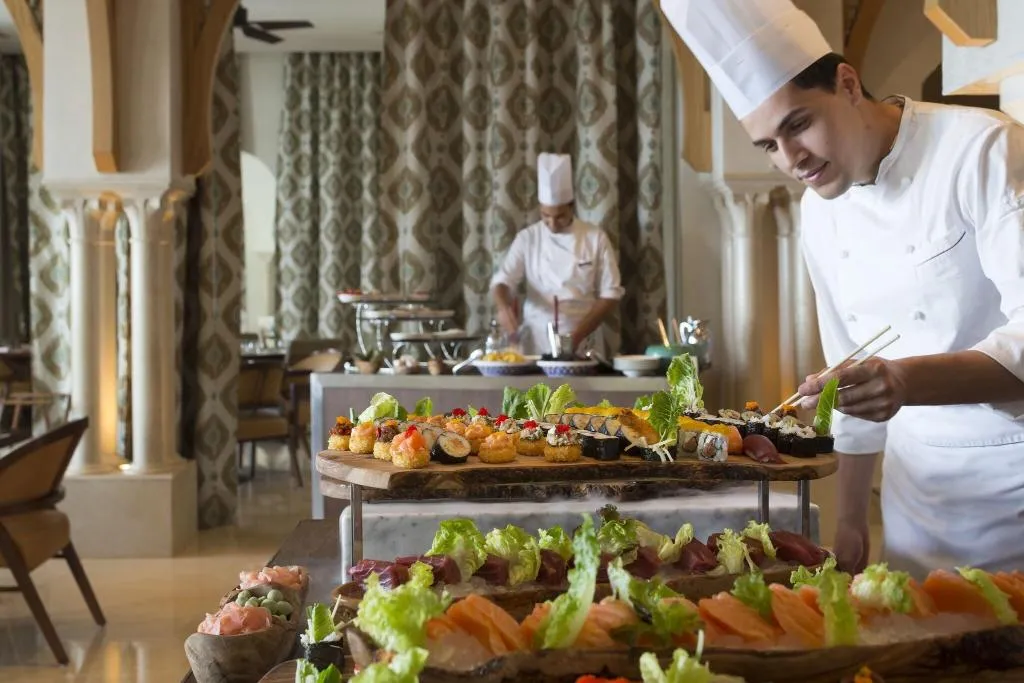 Restaurant, Four Seasons Hotel Tunis, Tunisia
