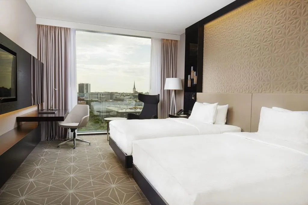 QUADRUPLE DELUXE Room, Hilton Tallinn Park, Tallinn