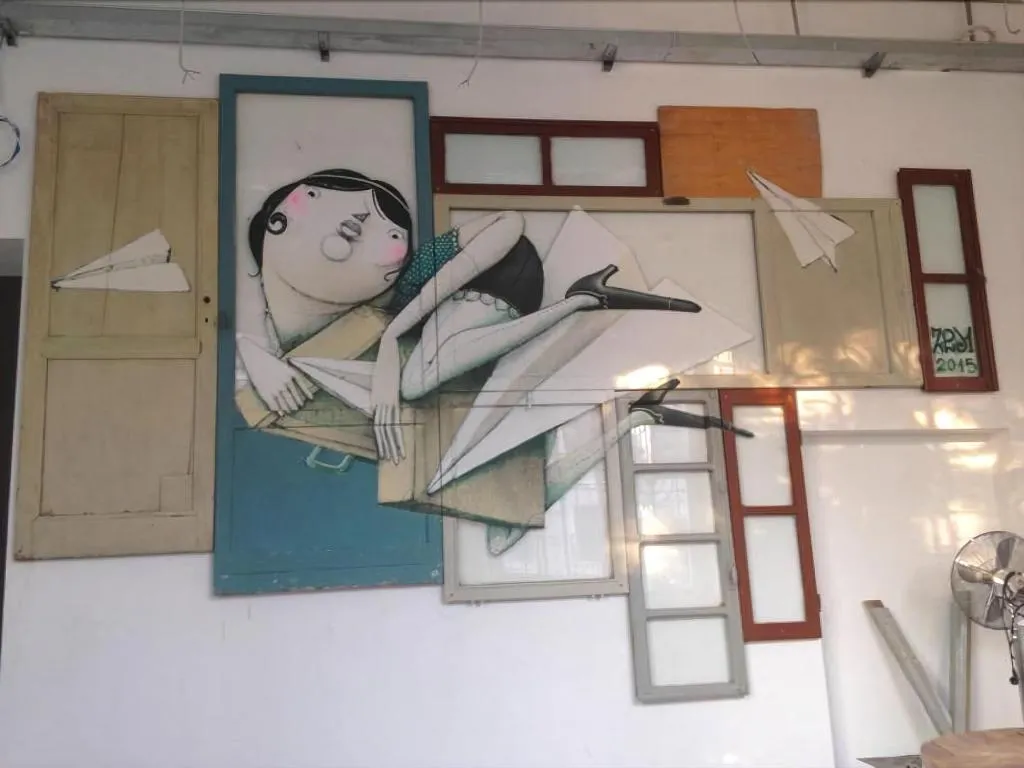 Lobby, Madama Hostel & Bistrot, Milan
