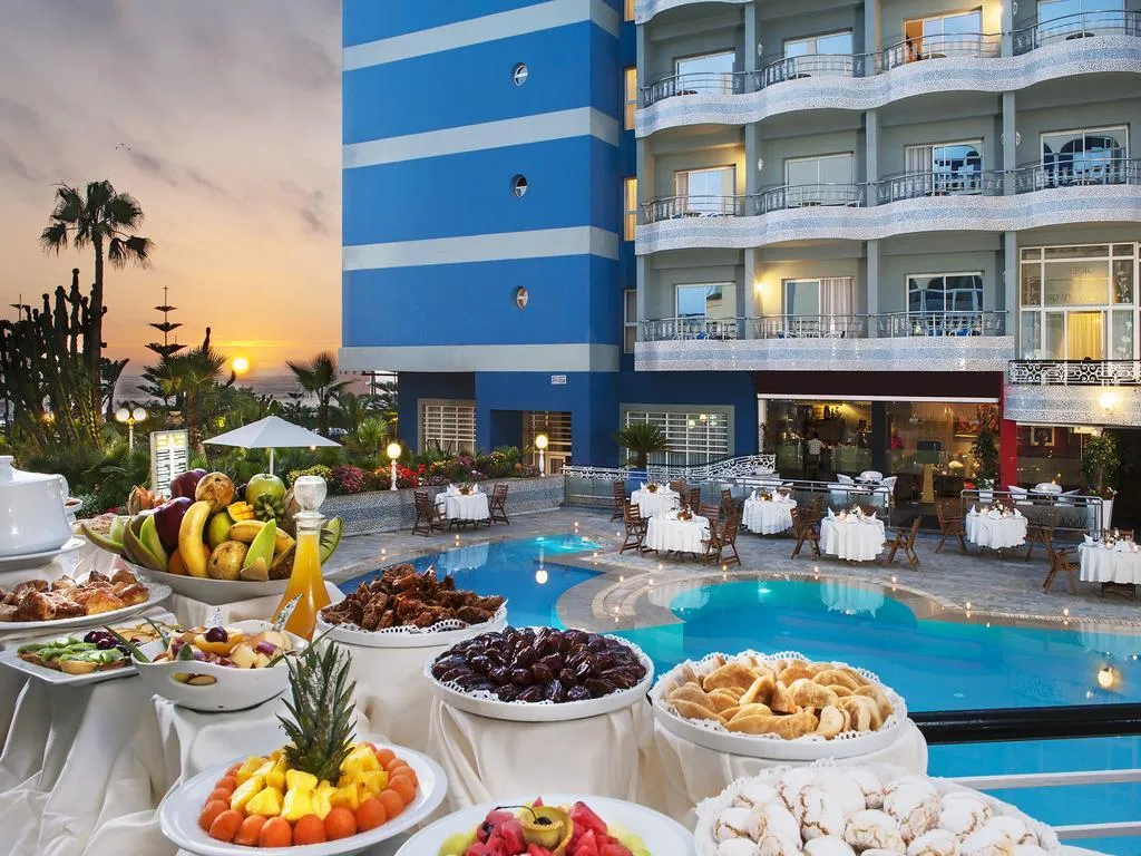 Restaurant, Club Val d Anfa Ocean view, Casablanca