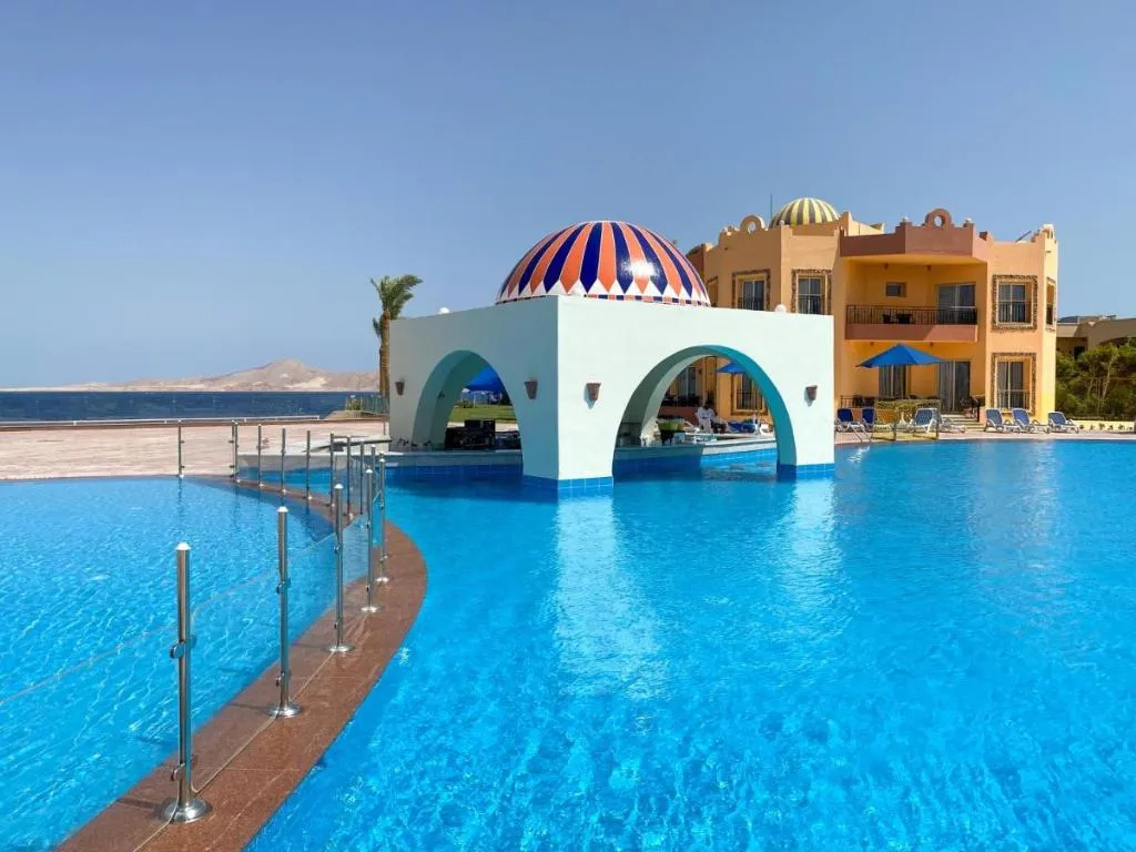 Pool, Nubian Island Hotel, Red Sea Riviera