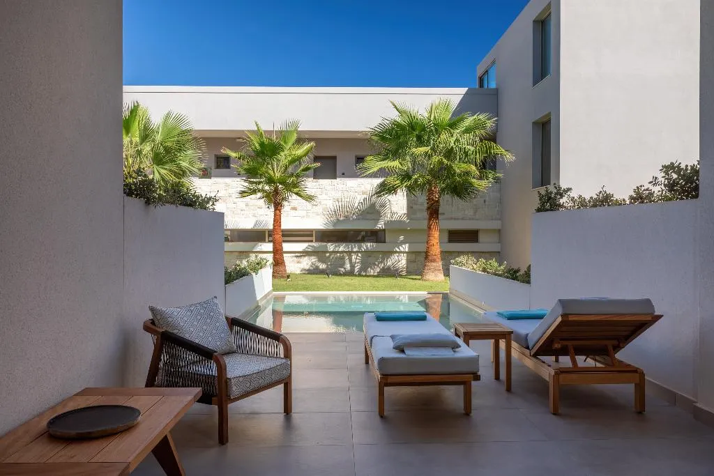 SUITE WITH PRIVATE POOL Room, Castello Boutique Suites By The Sea, Crete