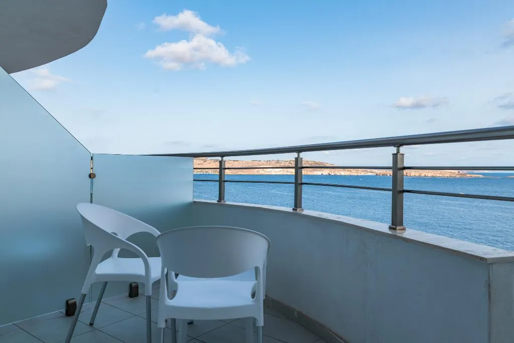 Double or Twin SEA VIEW Room, Seaview Hotel - Adults Only 16+, Malta