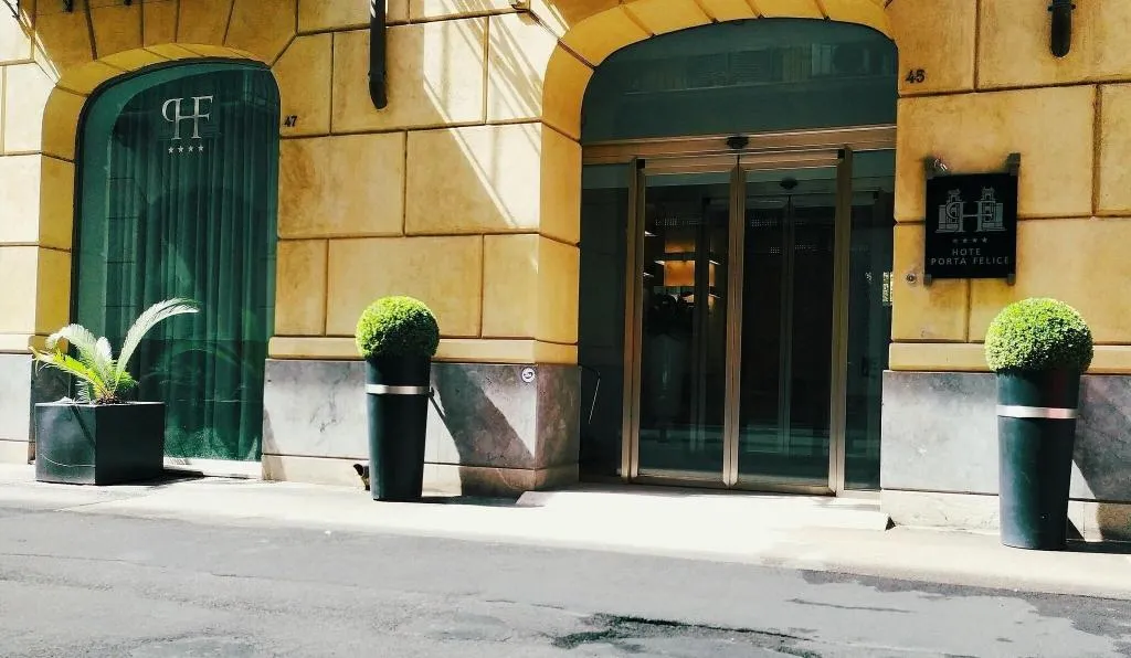 General view, Hotel Porta Felice, Palermo