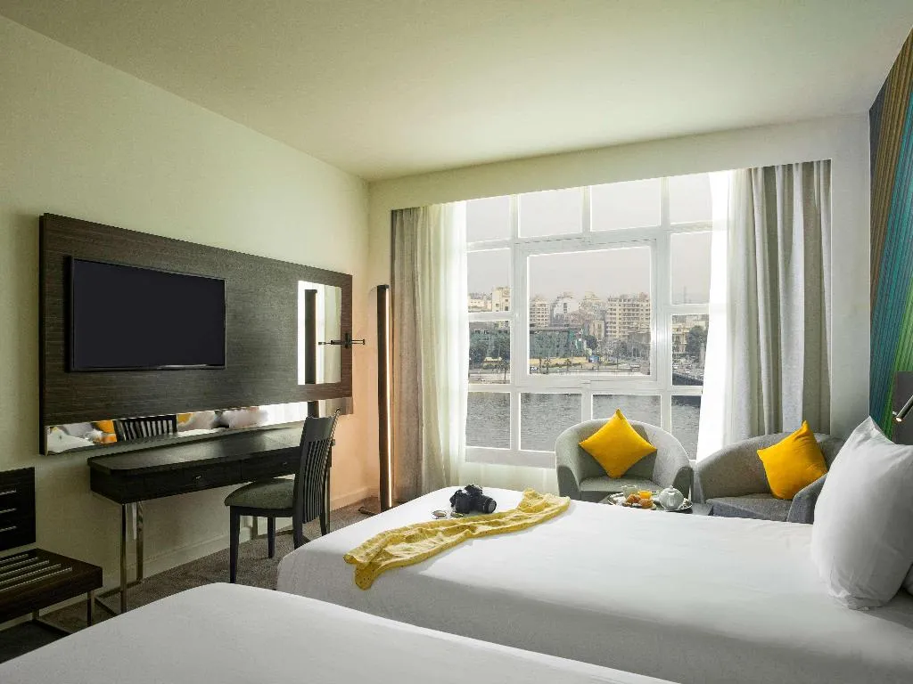 TWIN SUPERIOR RIVER VIEW Room, Novotel Cairo El Borg, Cairo