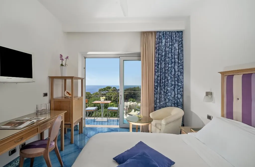 Room DELUXE SEA VIEW Room, La Floridiana, Naples