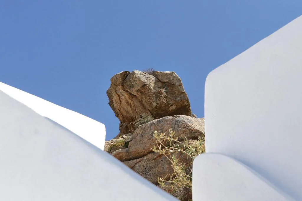 General view, La Maison Blanche, Mykonos