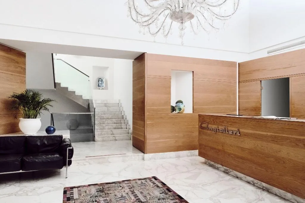 Lobby, Grand Hotel Angiolieri, Naples