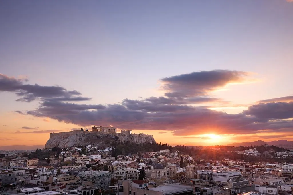 Terrace, Astor Hotel Athens, Athens