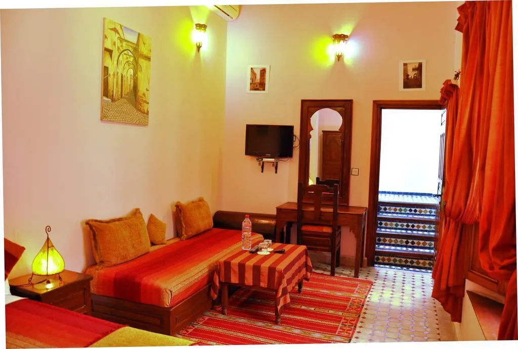 General view, Riad Ahlam, Fez