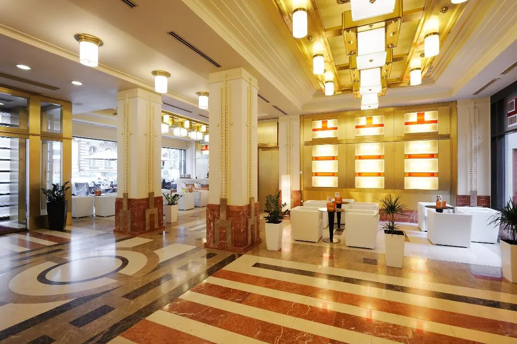 Lobby, Majestic Plaza Hotel Prague, Prague