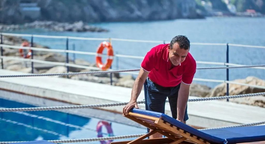 Terrace, Capo La Gala Hotel & Wellness, Naples
