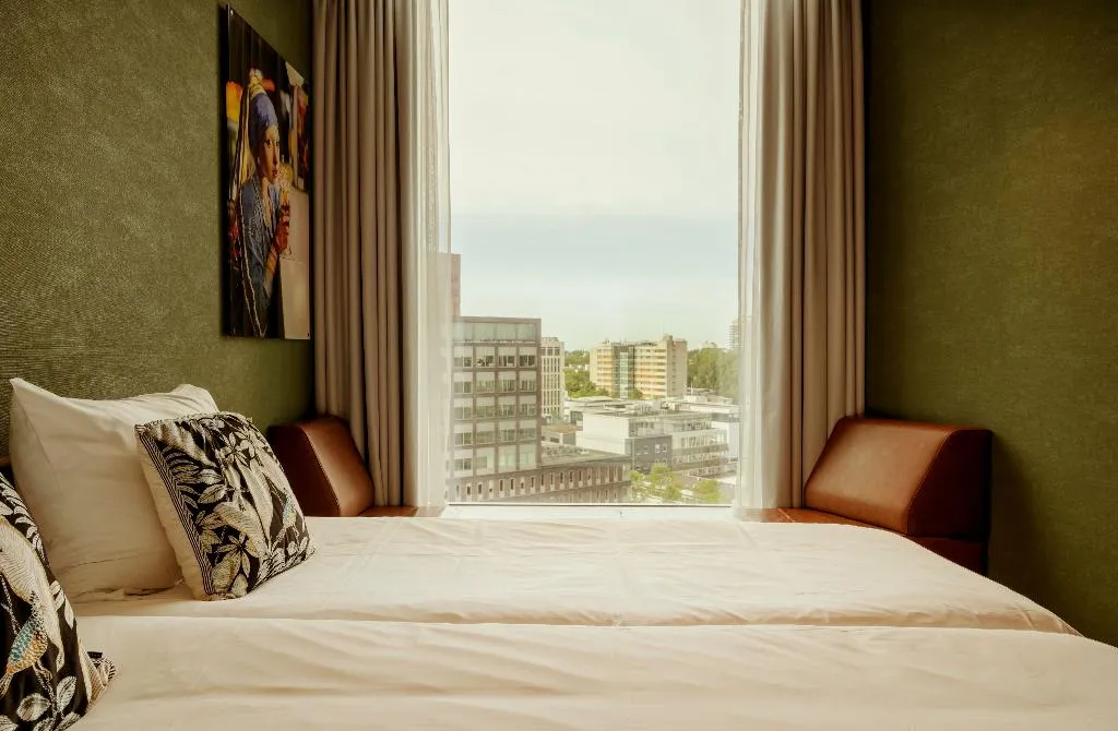 TWIN Accessible Two Double beds Room, Van der Valk Hotel Amsterdam Zuidas, Amsterdam