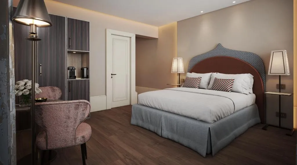 DOUBLE SUPERIOR KING BED Room, Albergo San Marco, Venice