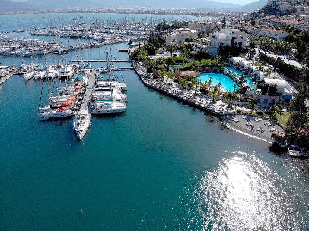 Beach, Yacht Classic Hotel, Dalaman