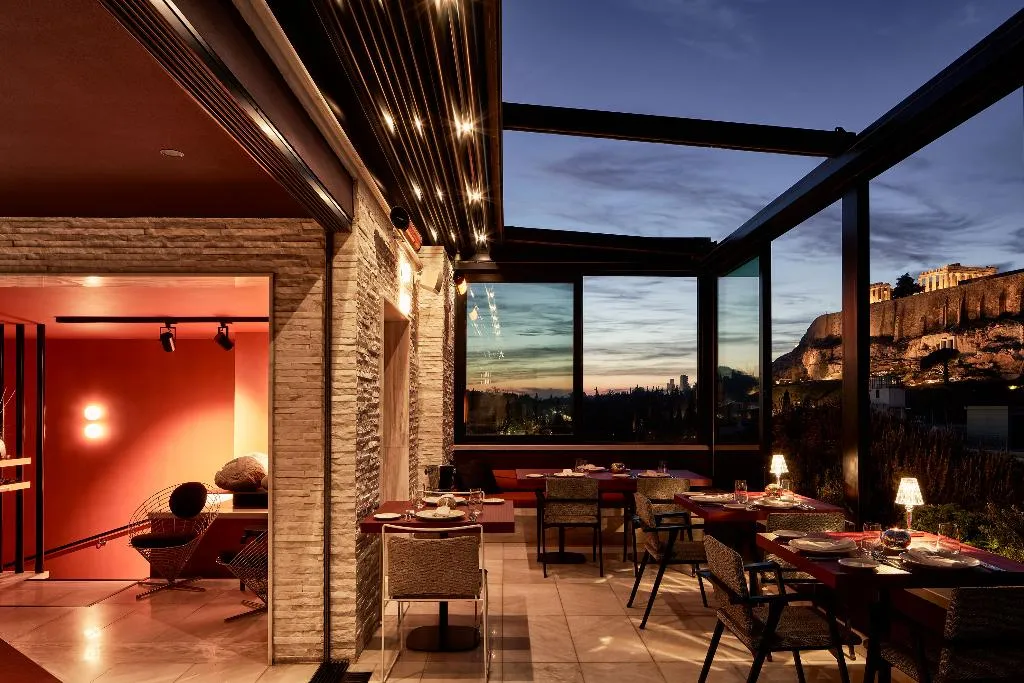 Terrace, Athenswas Hotel, Athens